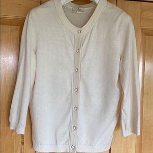 Kate Spade ivory cardigan